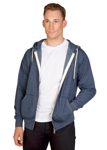 Picture of RAMO, Mens Heather Zip Hoodie